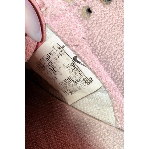 Nike Dunk Low GS Triple Pink WOMENS‎ Size 8 PRE-OWNED DH9765-600 Shoes Sneakers - Picture 14 of 14